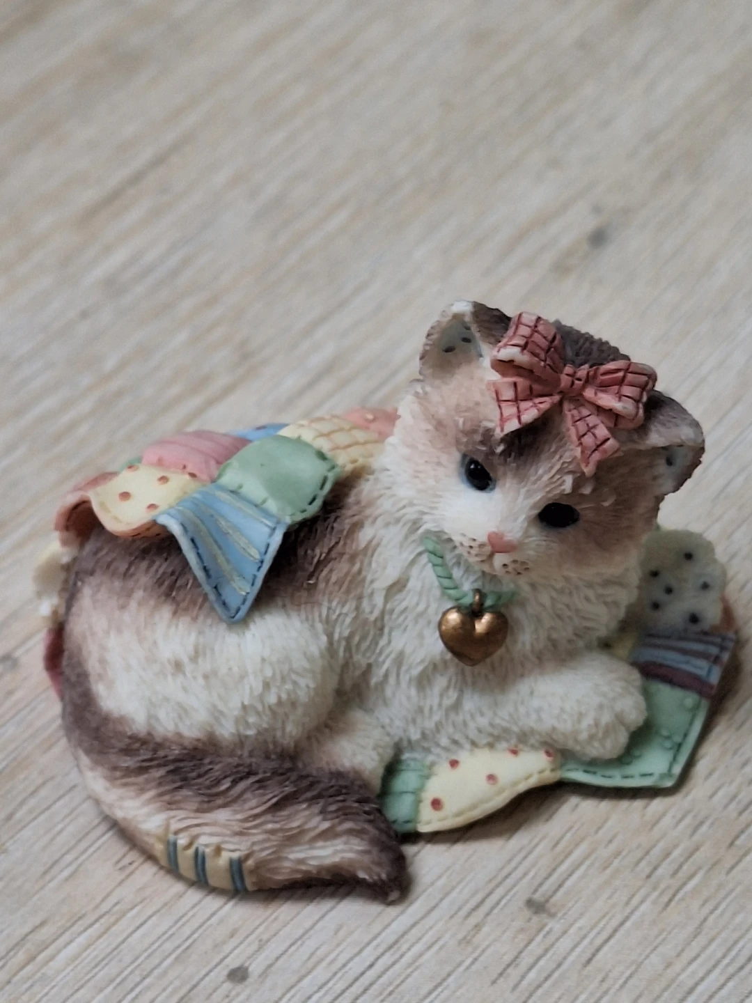 Priscilla Hillman Ragdoll Cat Figurine 1997