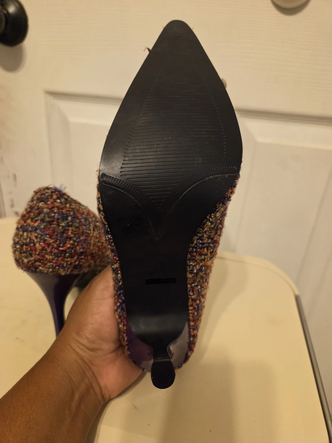 Anne Klein Tweed Pointed Toe Pumps - photo 5