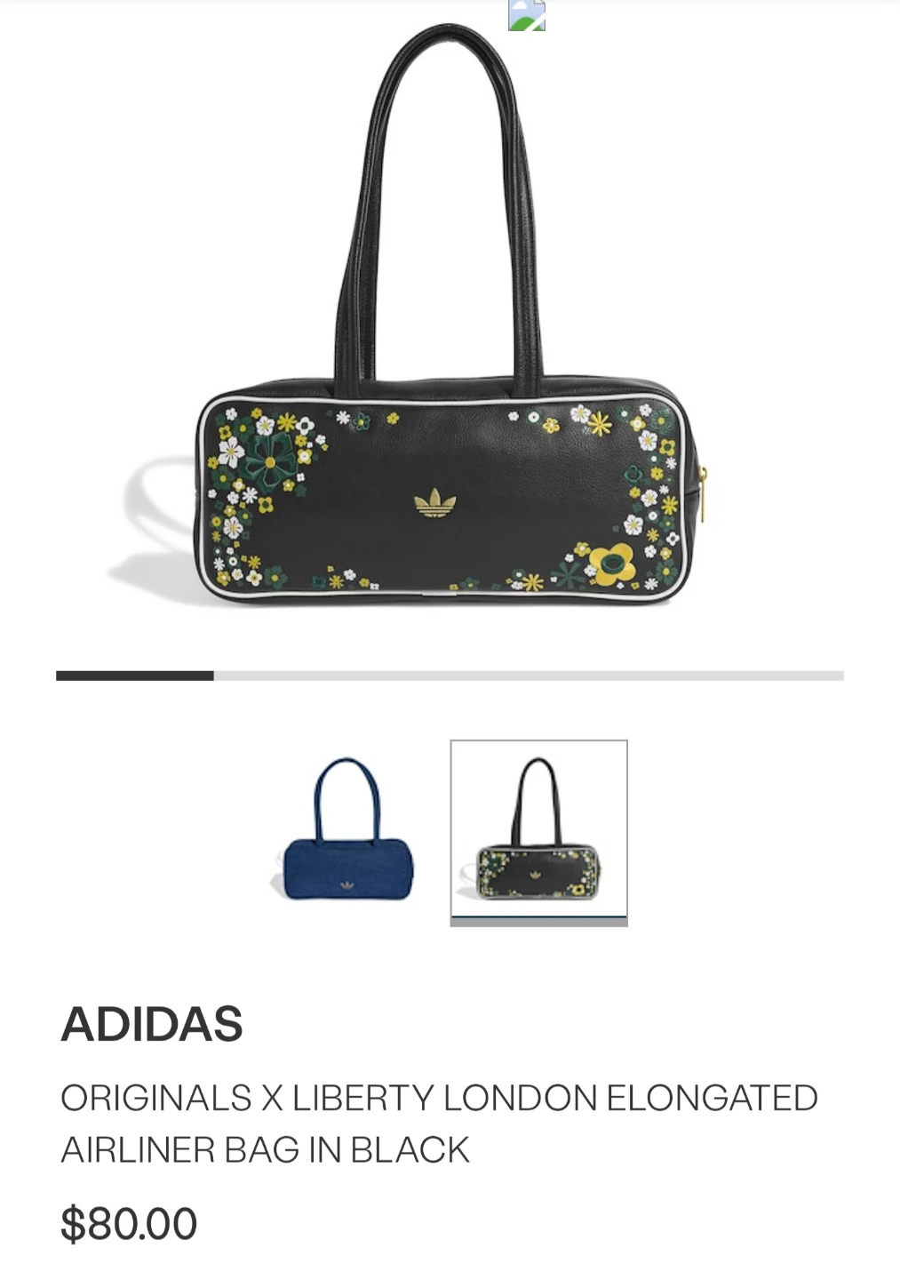 Adidas Originals x Liberty London Elongated Airliner Bag