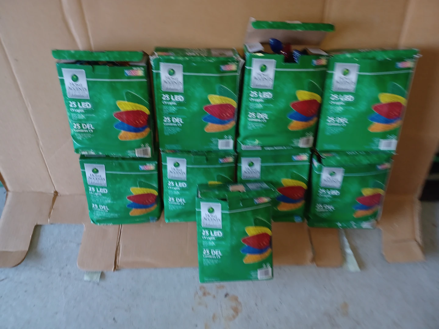 Home Accents Holiday 25 LED C9 Multi-Colour Lights - photo 4