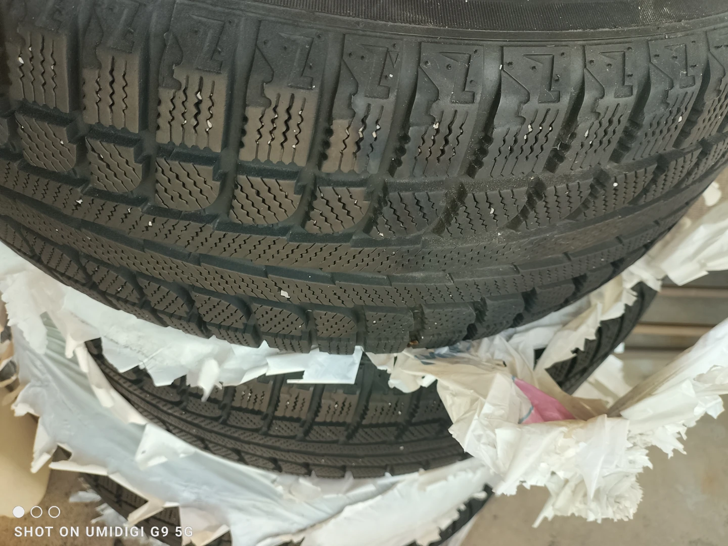 Snow tires 215/55/17.  4 tires - photo 4