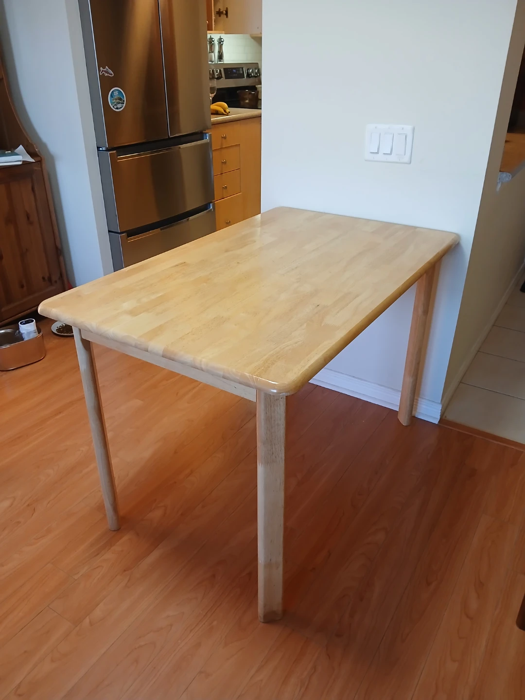 Light Wood Kitchen Table