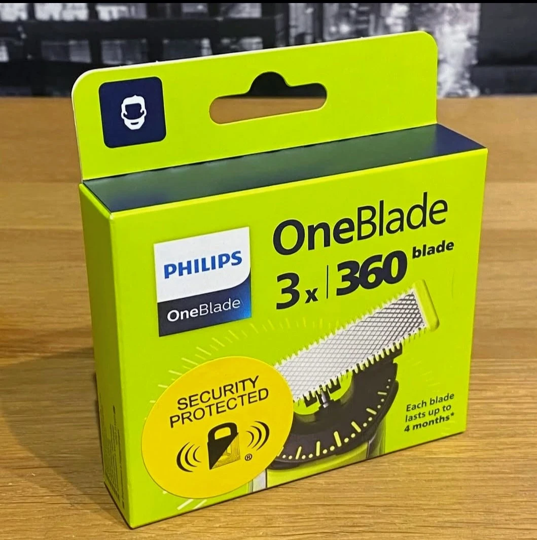 BRAND NEW Philips OneBlade 360 Flex Blade, 3-Pack