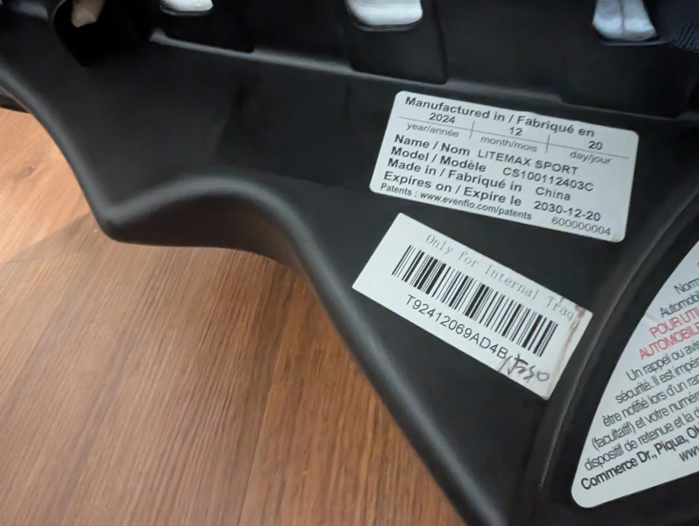 Evenflo Litemax Sport Infant Car Seat - photo 2