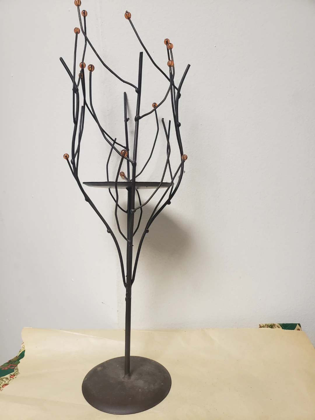 Metal Branch Design Candle Holder - photo 3