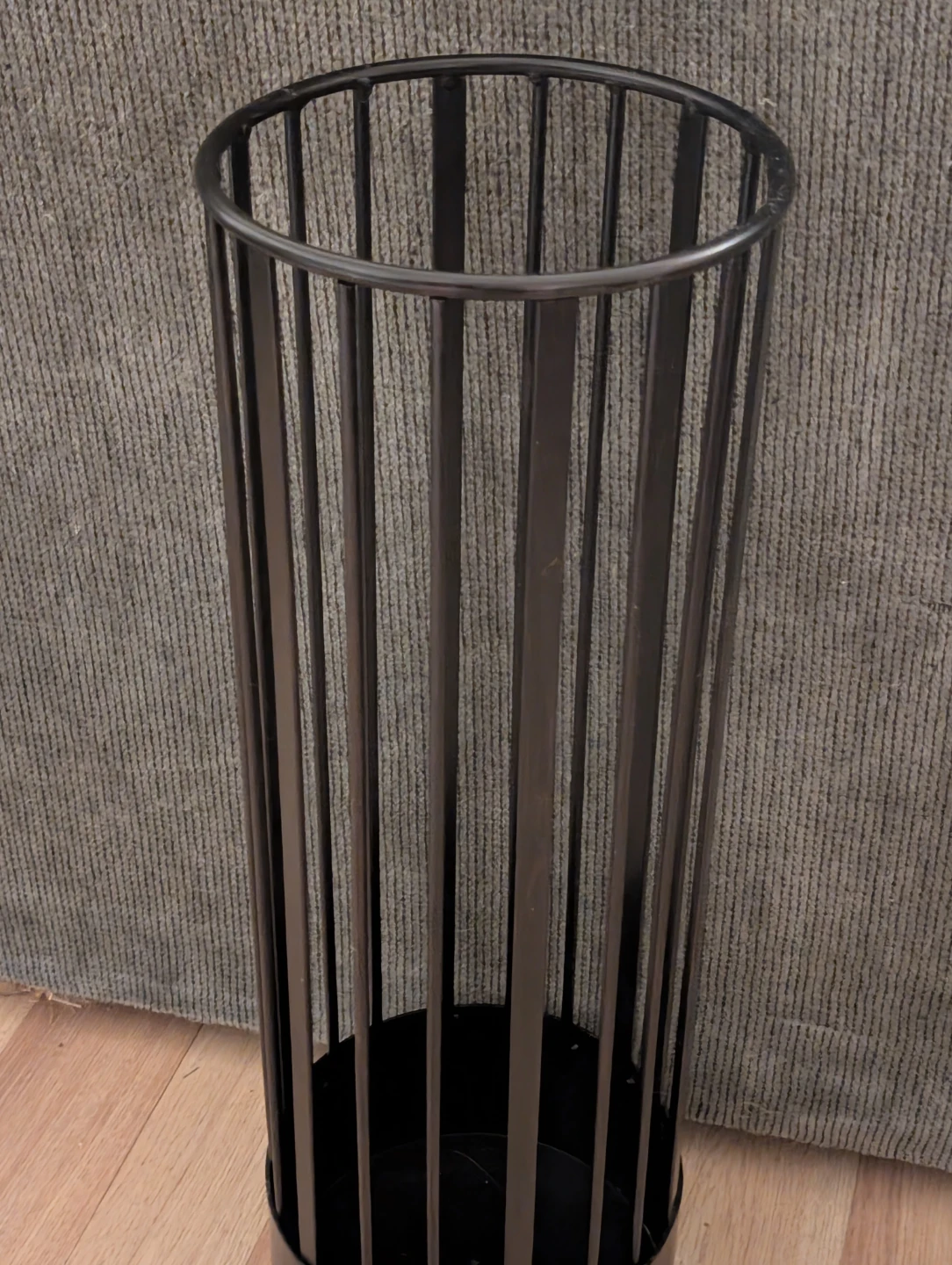 Dark Metal Umbrella Stand