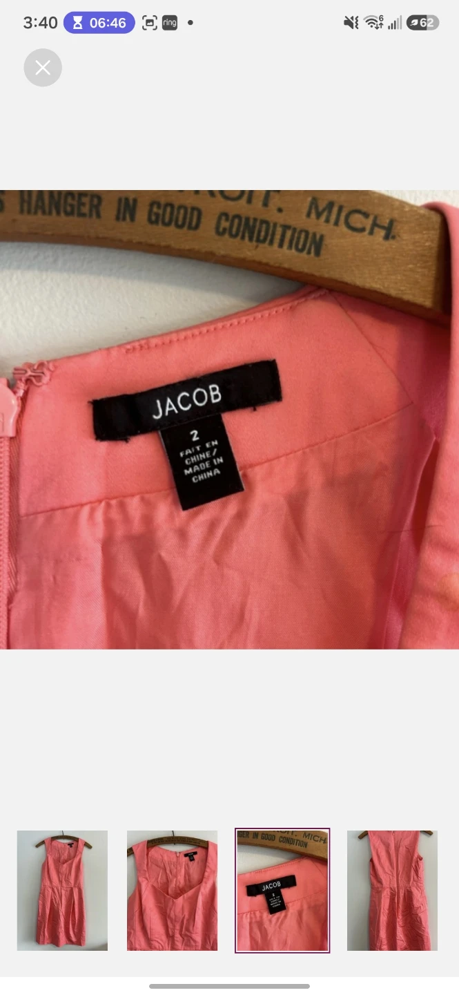 Jacob 2 pink dress - photo 3