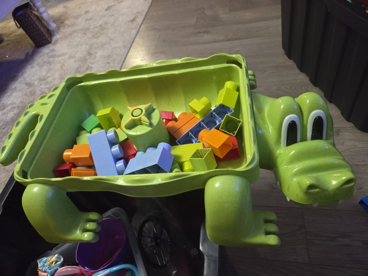 Mega Bloks Alligator Building Table and Block Set - photo 2