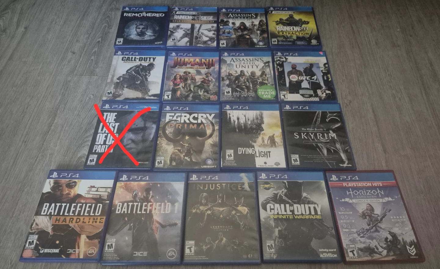 PS4 games for sale (Playstation 4)