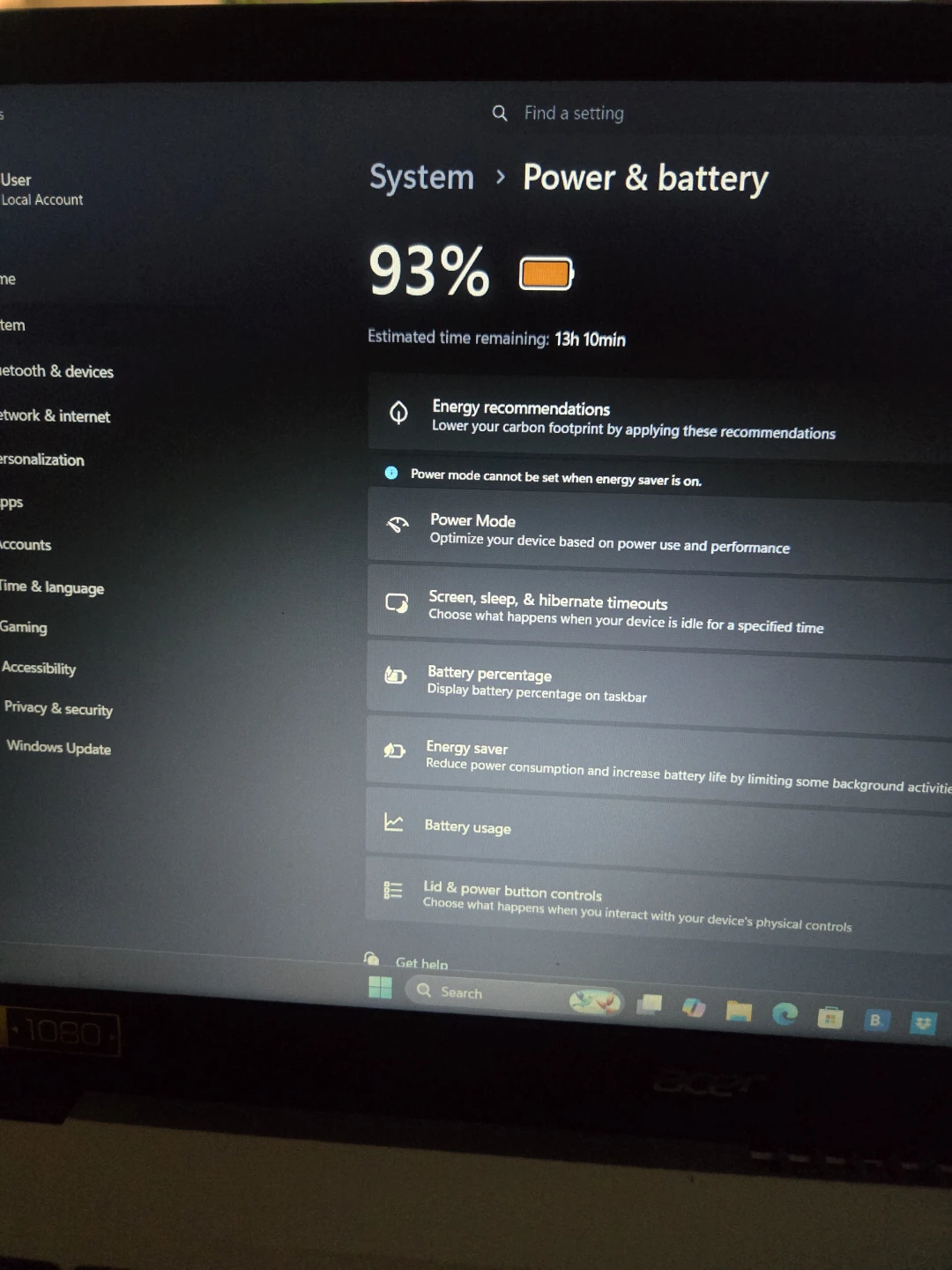 Acer Laptop Intel Core i3 8GB RAM - photo 4