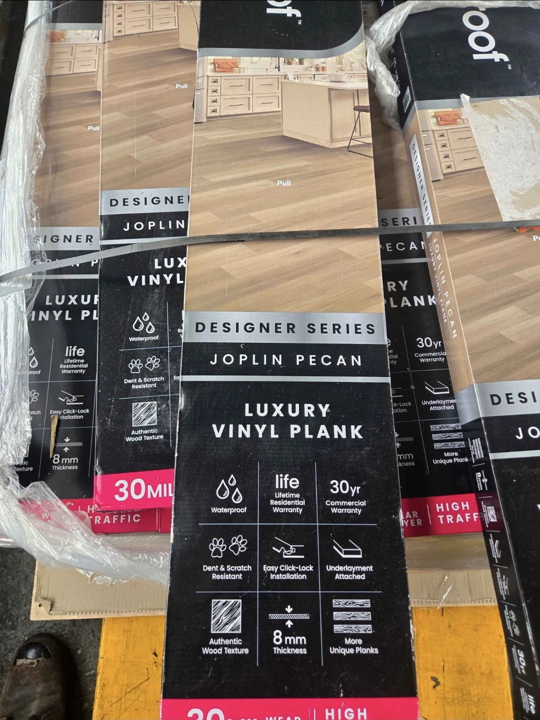 Lifeproof Joplin Pecan 30mil Luxury Vinyl Plank Flooring - photo 3