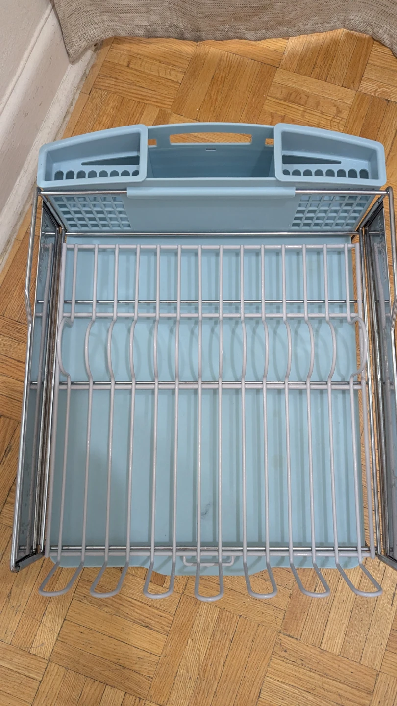 BIG Sink Stained Kitchen Steel Dish Drying Rack Kitchen Aid - photo 2