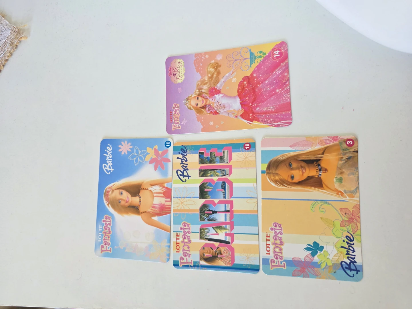 🏈 Barbie Collectible postcards