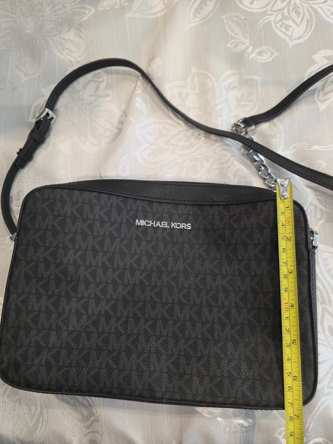 Michael Kors Black Logo Crossbody Bag