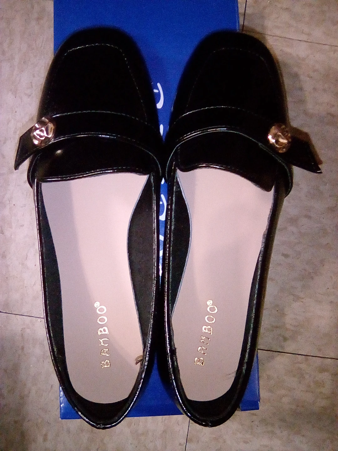 Bamboo Black Loafers (Women's Size 8) - photo 2