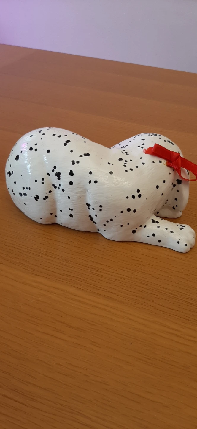 Ceramic Dalmatian dog statues - photo 5