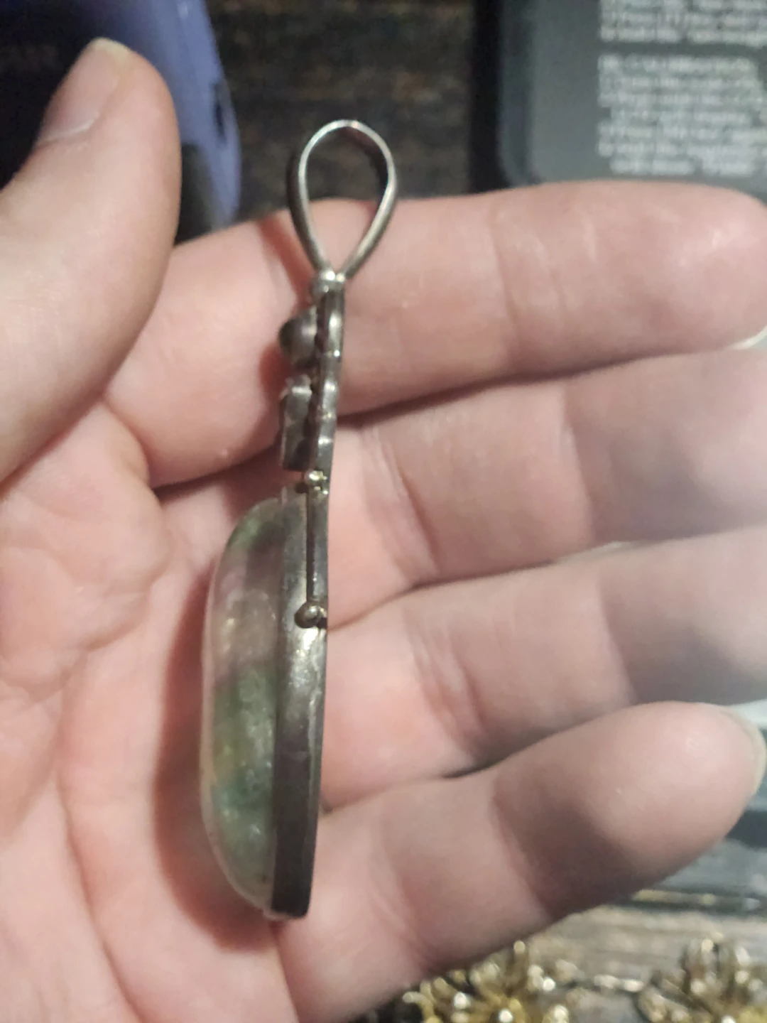 Sajen 925 Silver Multi-Stone Pendant - photo 4