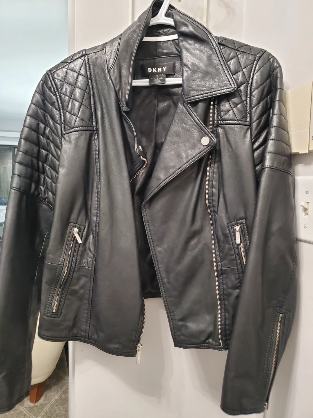 DKNY lambskin jacket