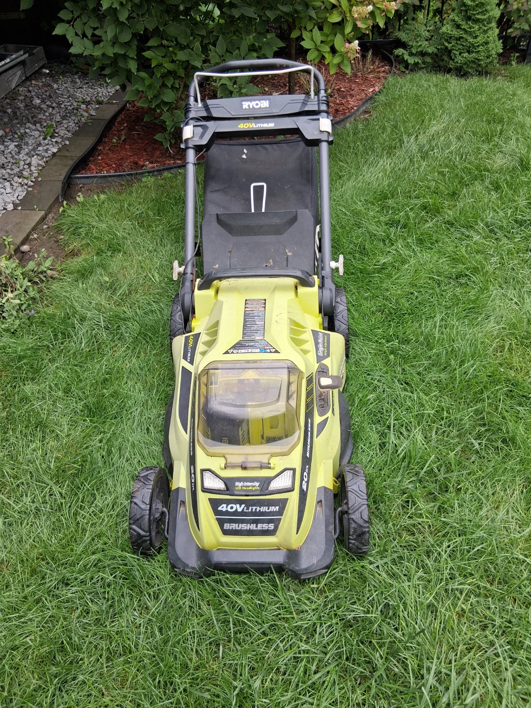 Ryobi 40V Brushless Lawn Mower