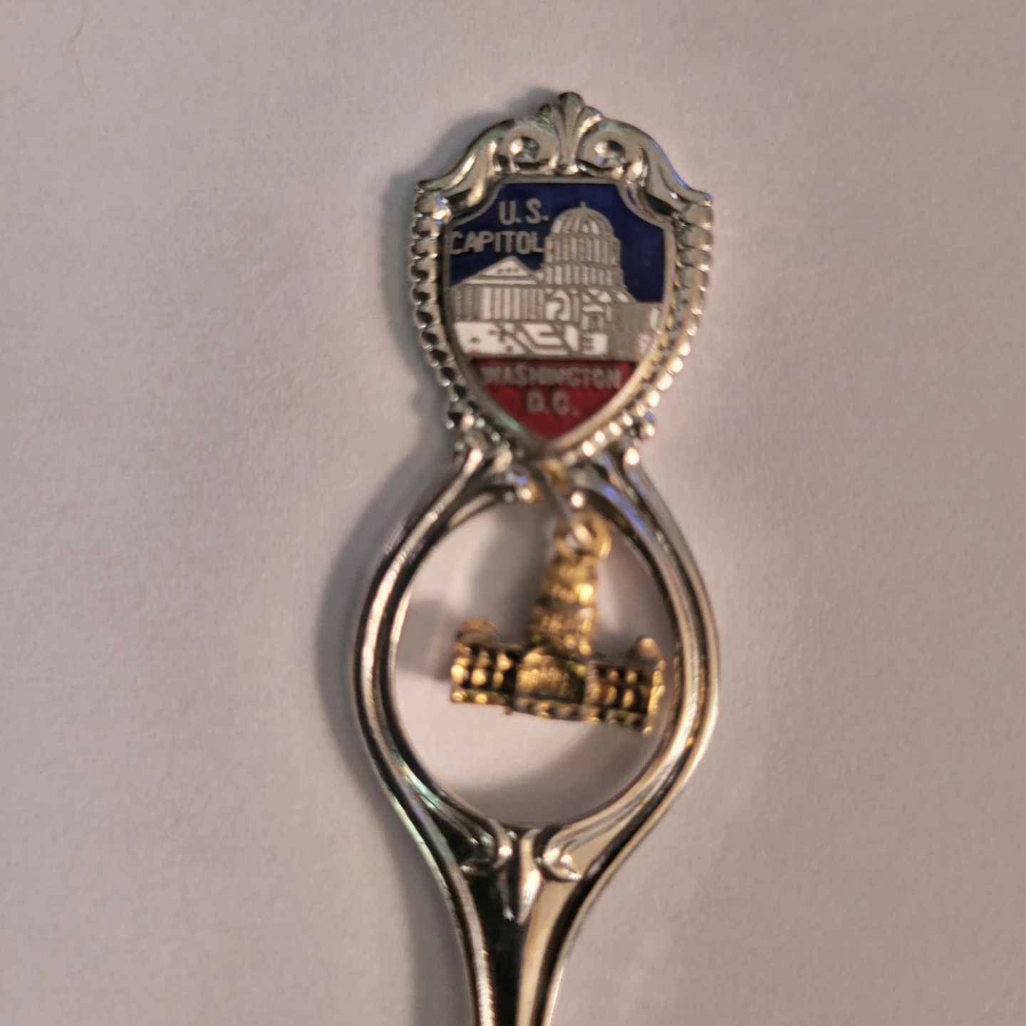 U.S. Capitol Washington D.C. Souvenir Spoon - photo 3