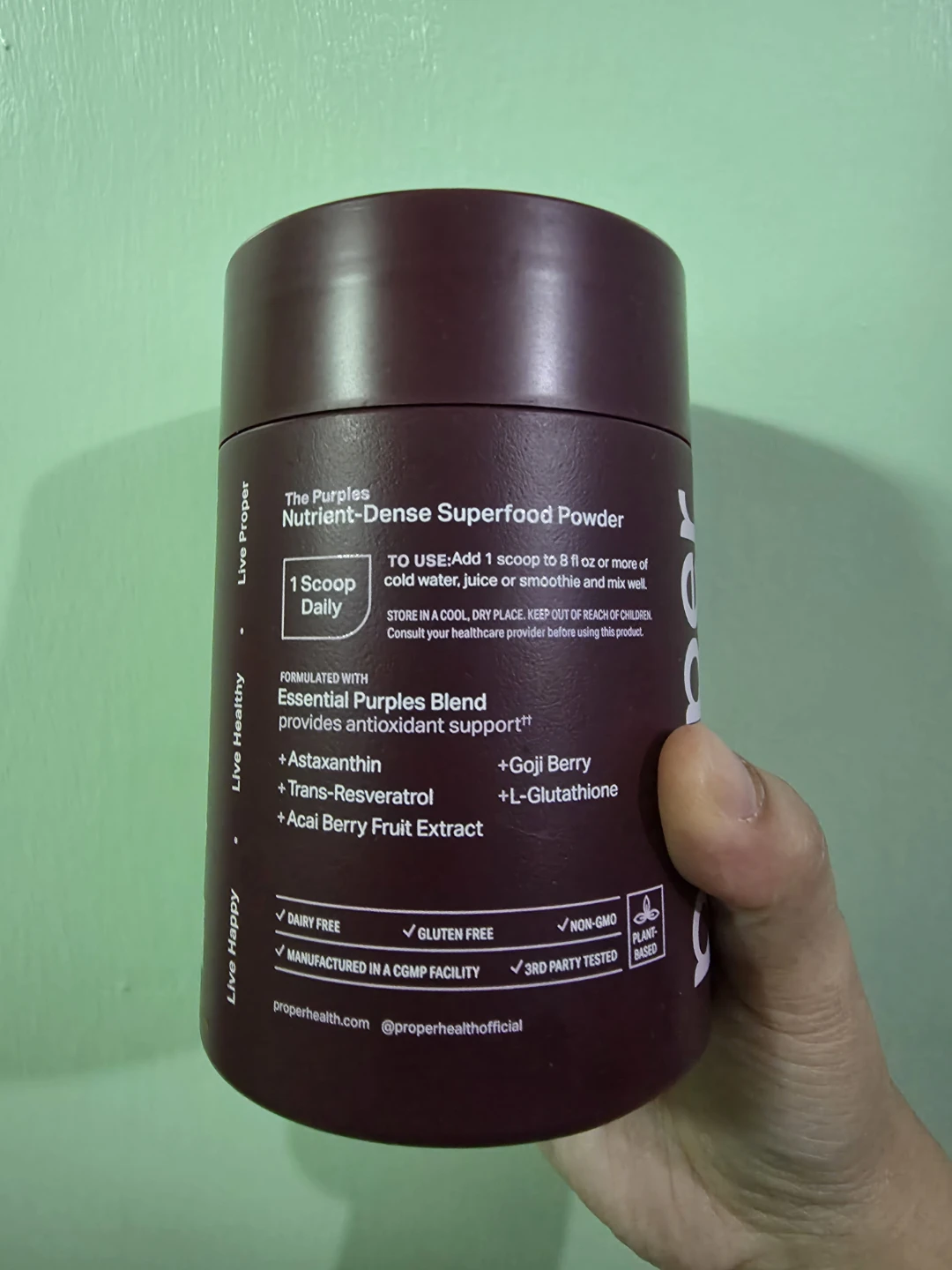 Proper The Purples Antioxidant Superfood Powder 🏈 - photo 2