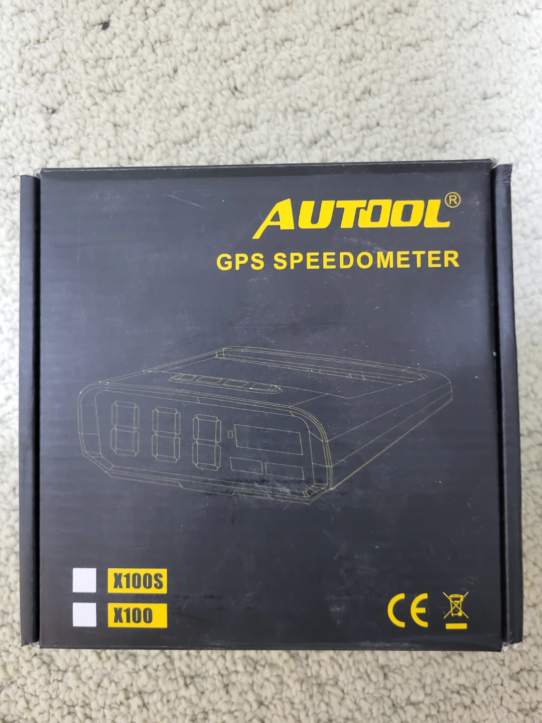 AUTOOL X100S GPS Speedometer - photo 2