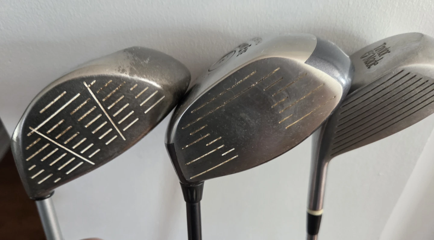 Set of 3 Vintage Golf Drivers - photo 3