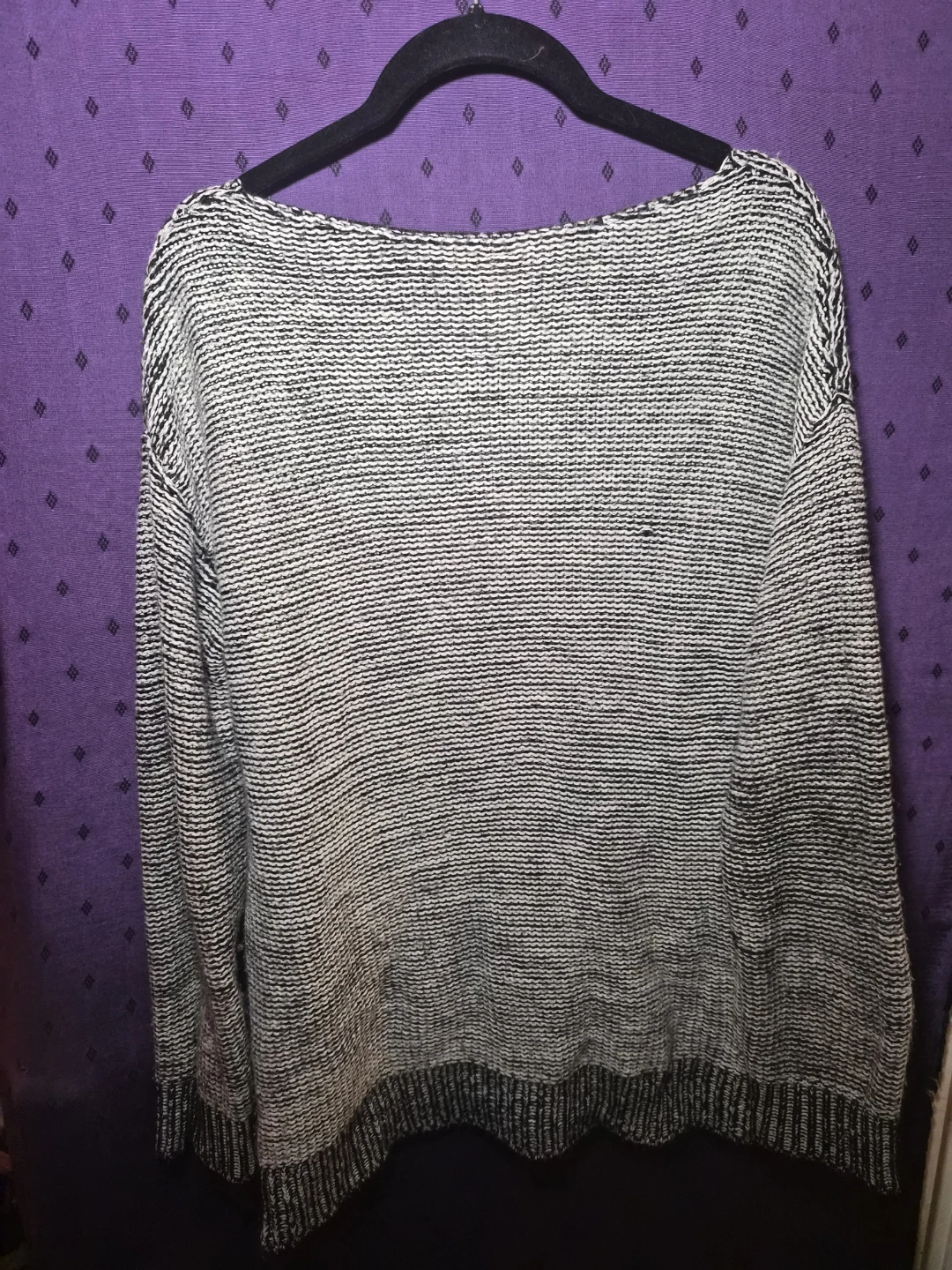 Pull&Bear Skull Pattern Knit Sweater - photo 3