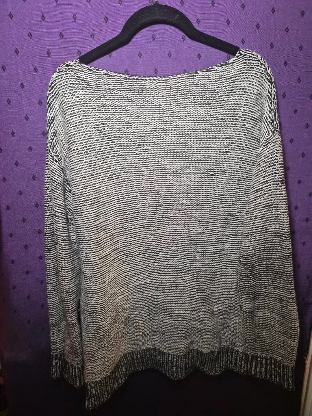 Pull&Bear Skull Pattern Knit Sweater - photo 3