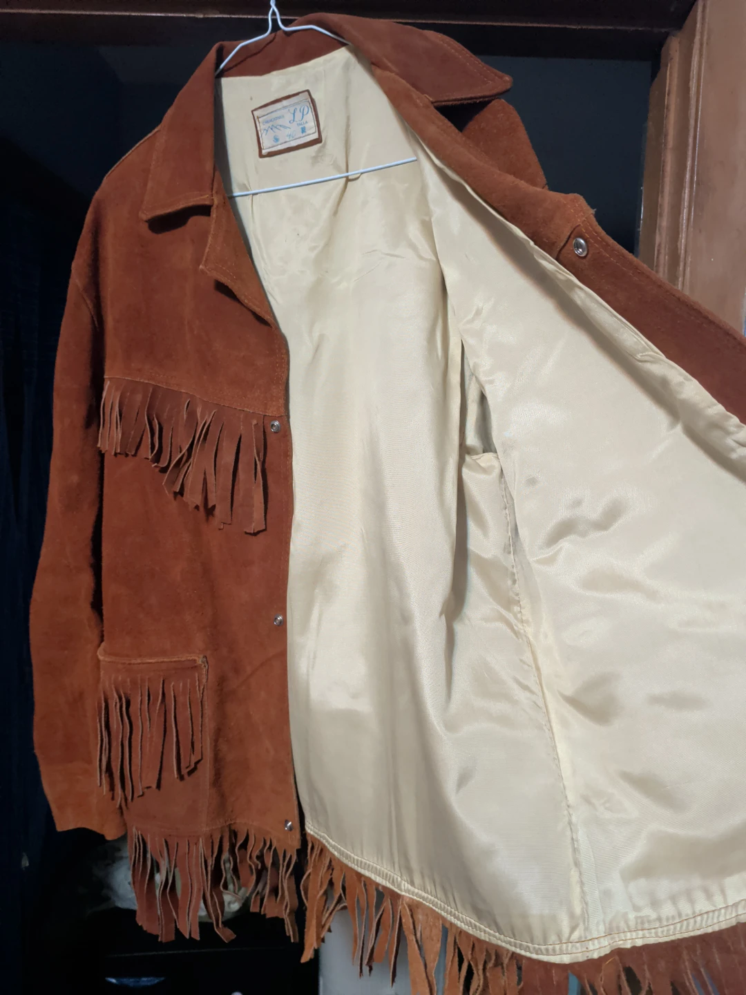 Creaciones LP Brown Suede Fringe Jacket - photo 5
