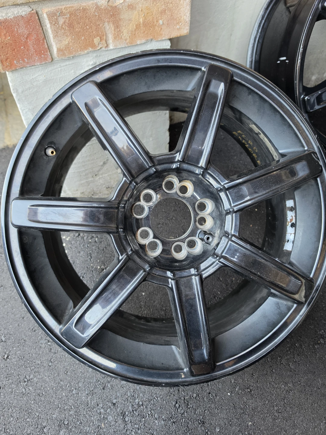 20" Black Winter Rims (Set of 4) - photo 2