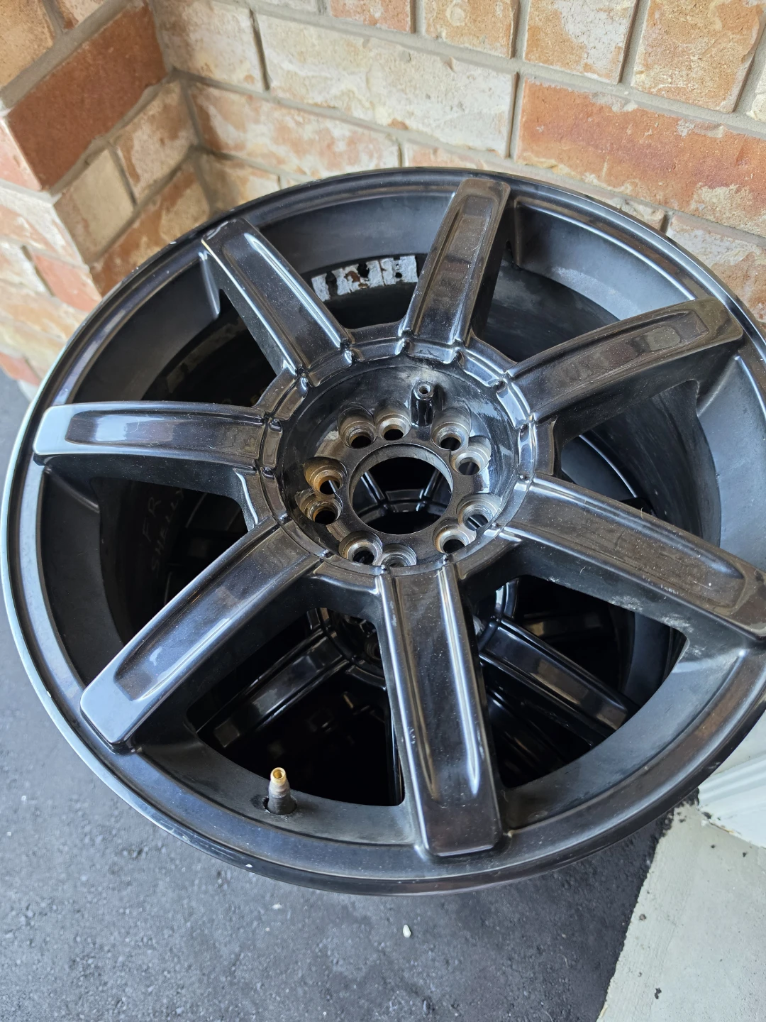 20" Black Winter Rims (Set of 4) - photo 3