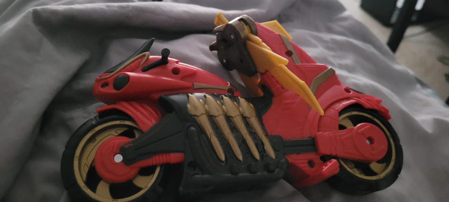 Power Rangers Red Ninja Steel Cycle🏈