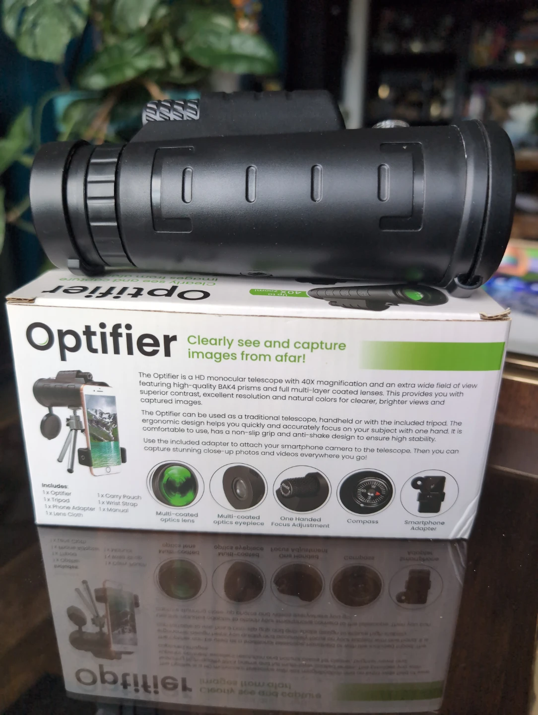 Optifier HD Monocular Telescope 40x60
