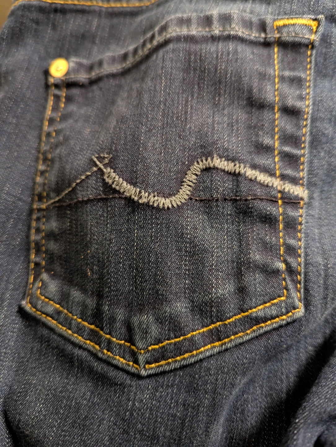 7 For All Mankind Brand High Waist Straight Leg Jeans (26)! 👖 - photo 4