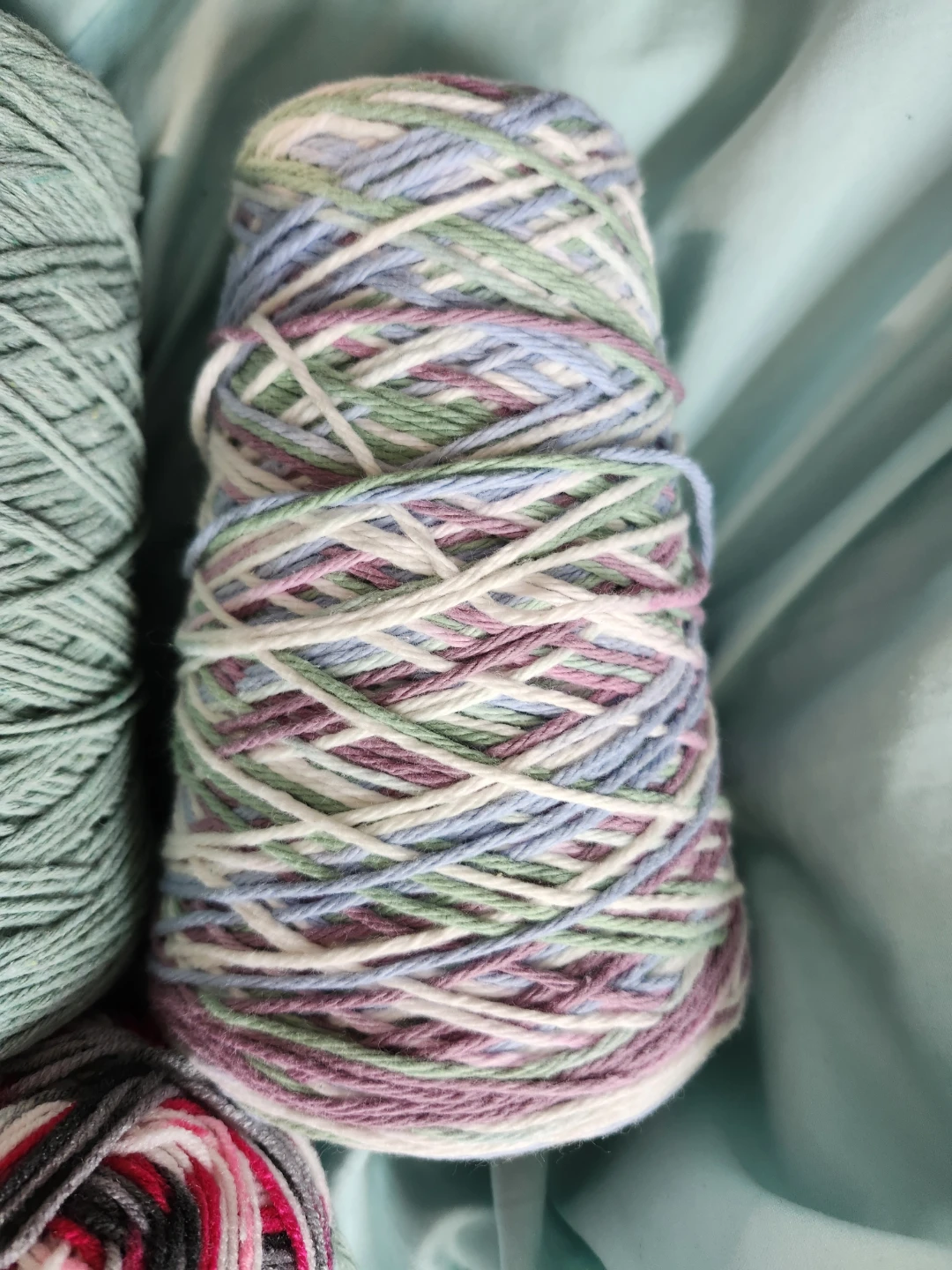 🧶Assorted Cotton Knitting Yarn Cone and Skein Collection - photo 4