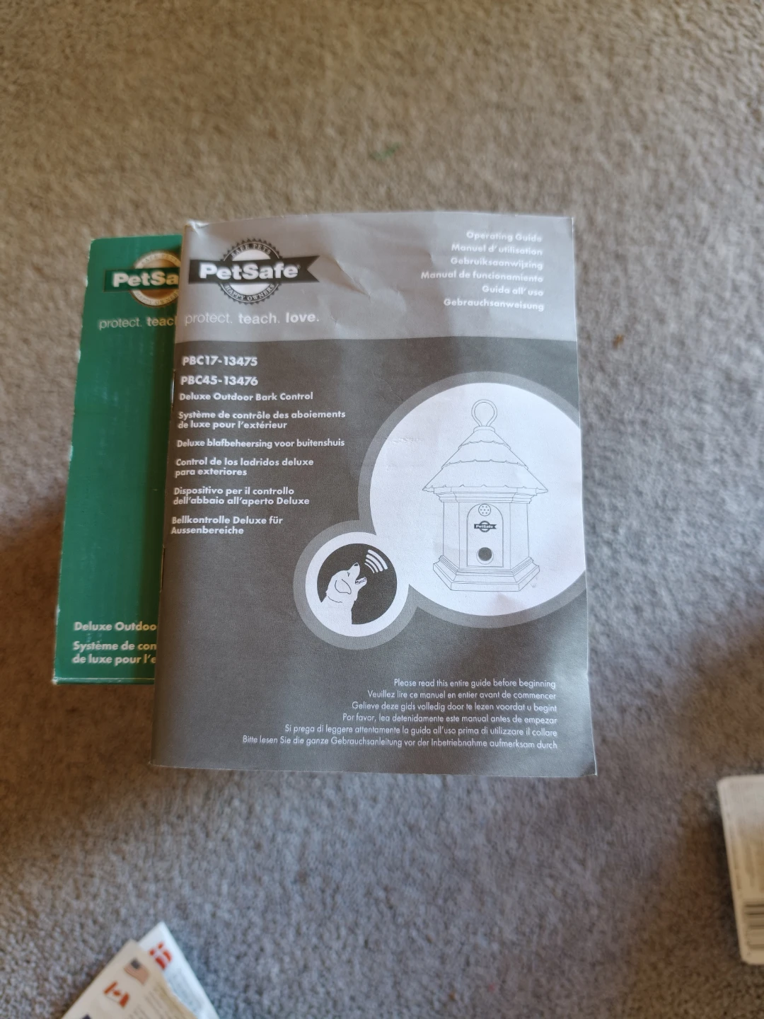 The PetSafe deluxe outdoor bark control. - photo 4