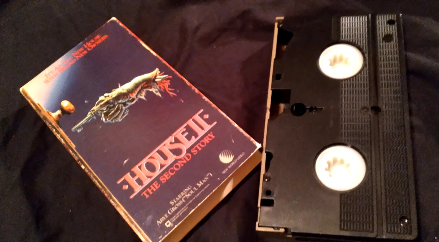 HOUSE II VHS - CULT 80's HORROR/ COMEDY - photo 3