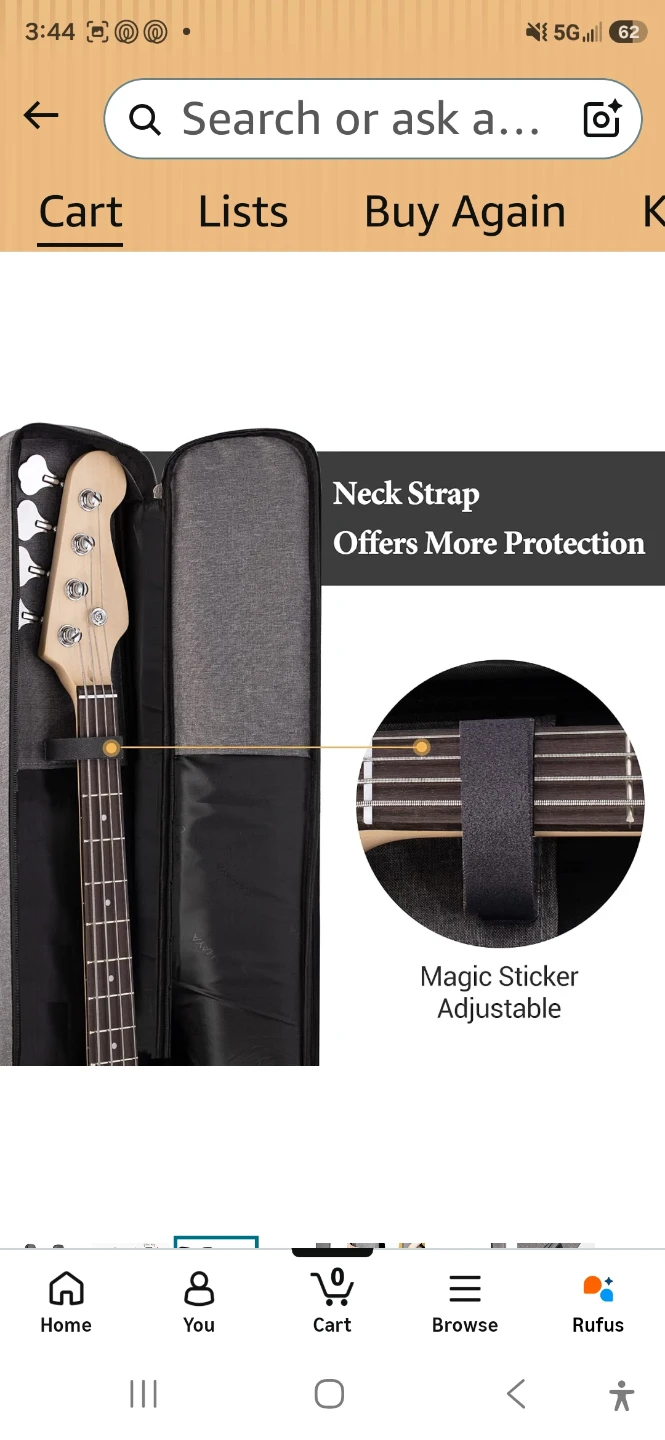 CAHAYA Bass Guitar Gig Bag - photo 5