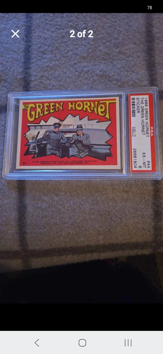 1966 The Green Hornet Bruce lee PSA6 Graded - photo 2