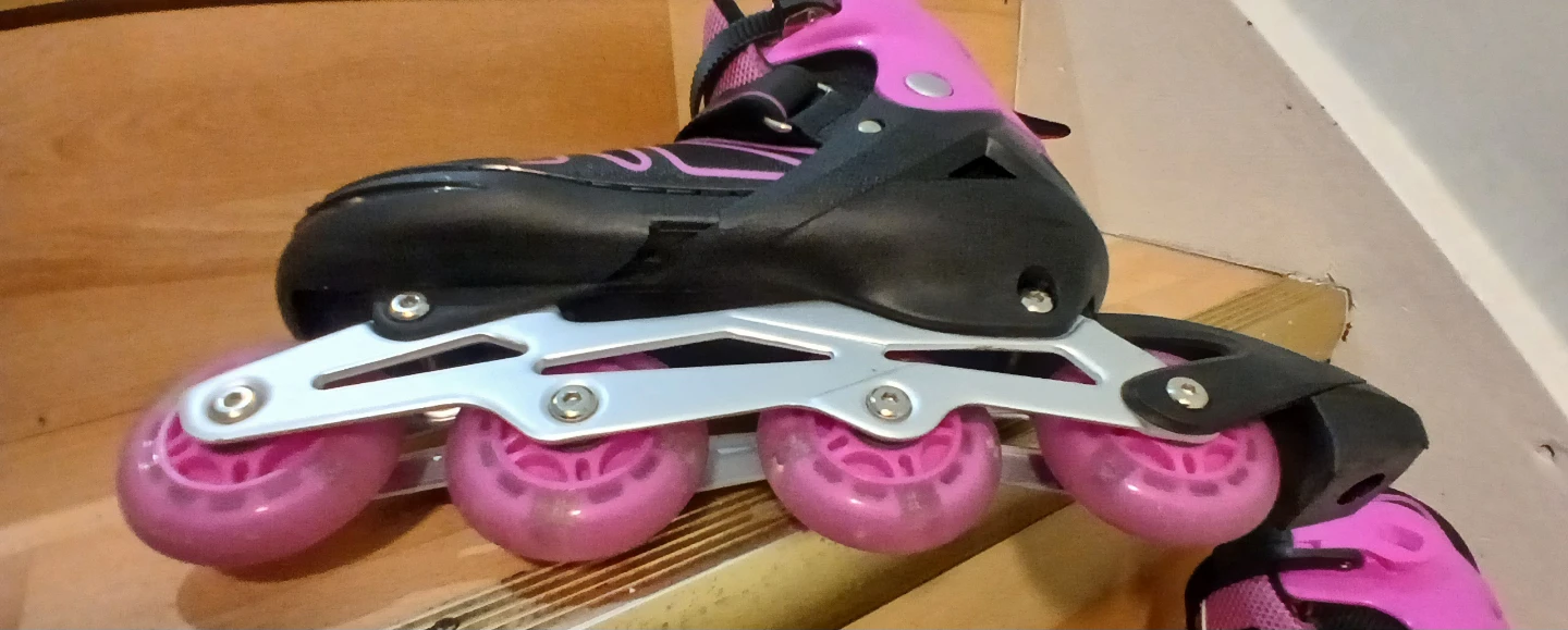 Zuwads Inline Skates - Black and Pink - photo 2