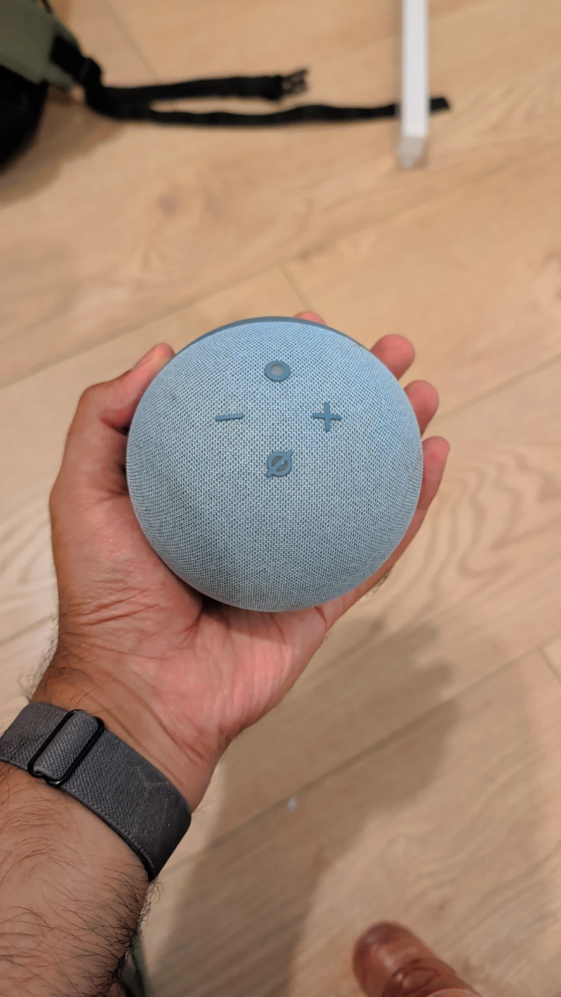 Amazon Echo Dot (4th Gen) Smart Speaker - Glacier White