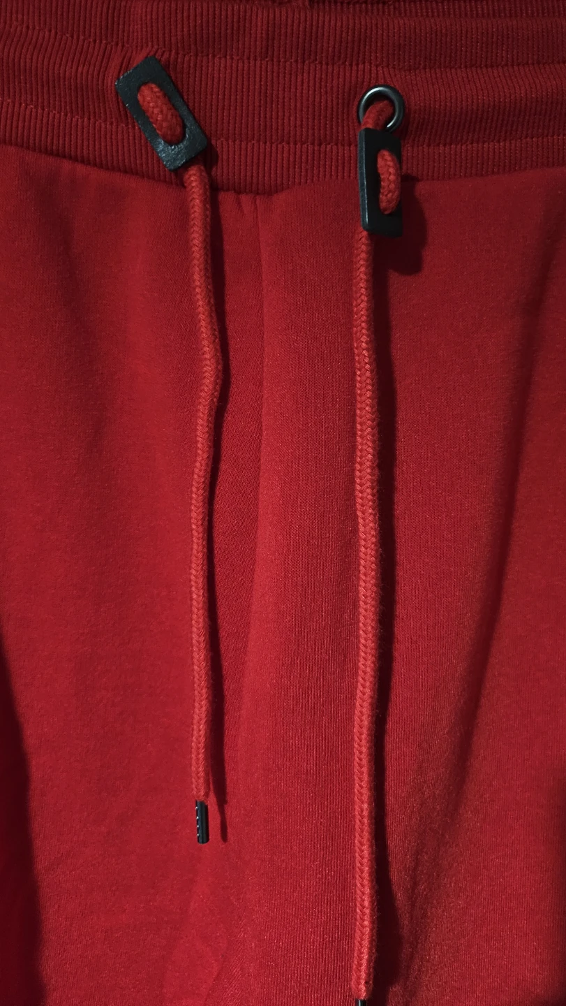 Bright Red Jogger Sweatpants - photo 2