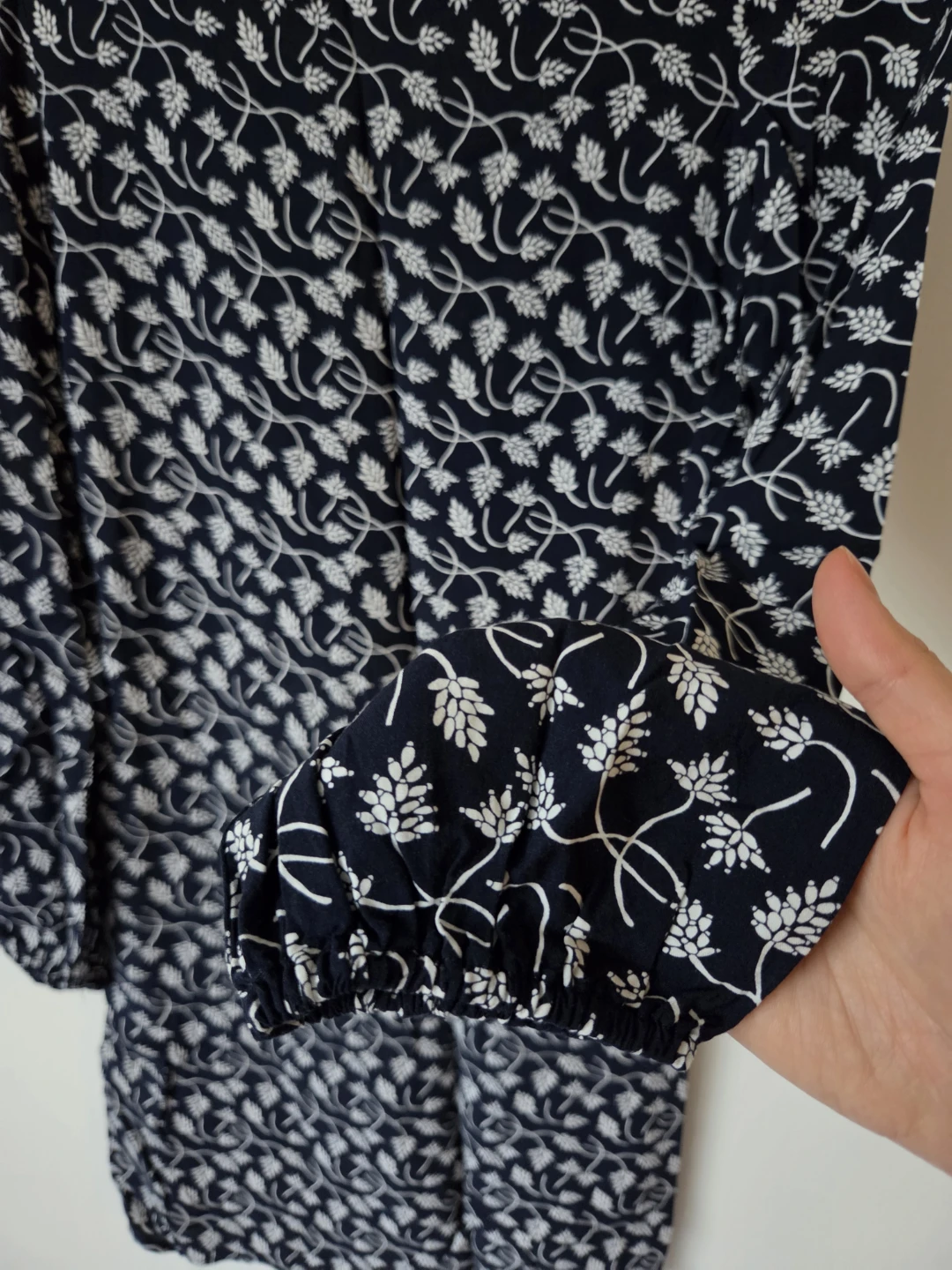 Oodji Ultra Navy Floral Dress 🏈 - photo 3