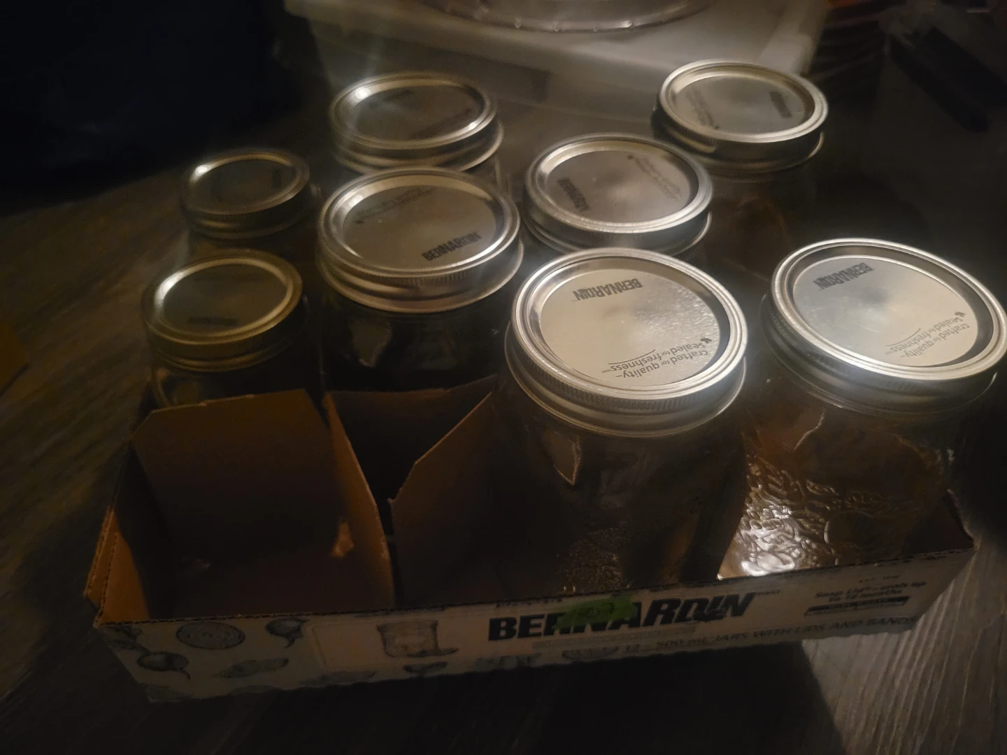 🏈 Bernardin Wide Mouth Mason Jar Lids and ringss
