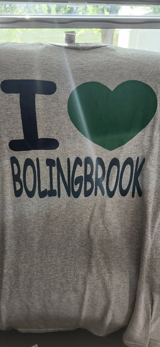 2 Bolingbrook t shirts
