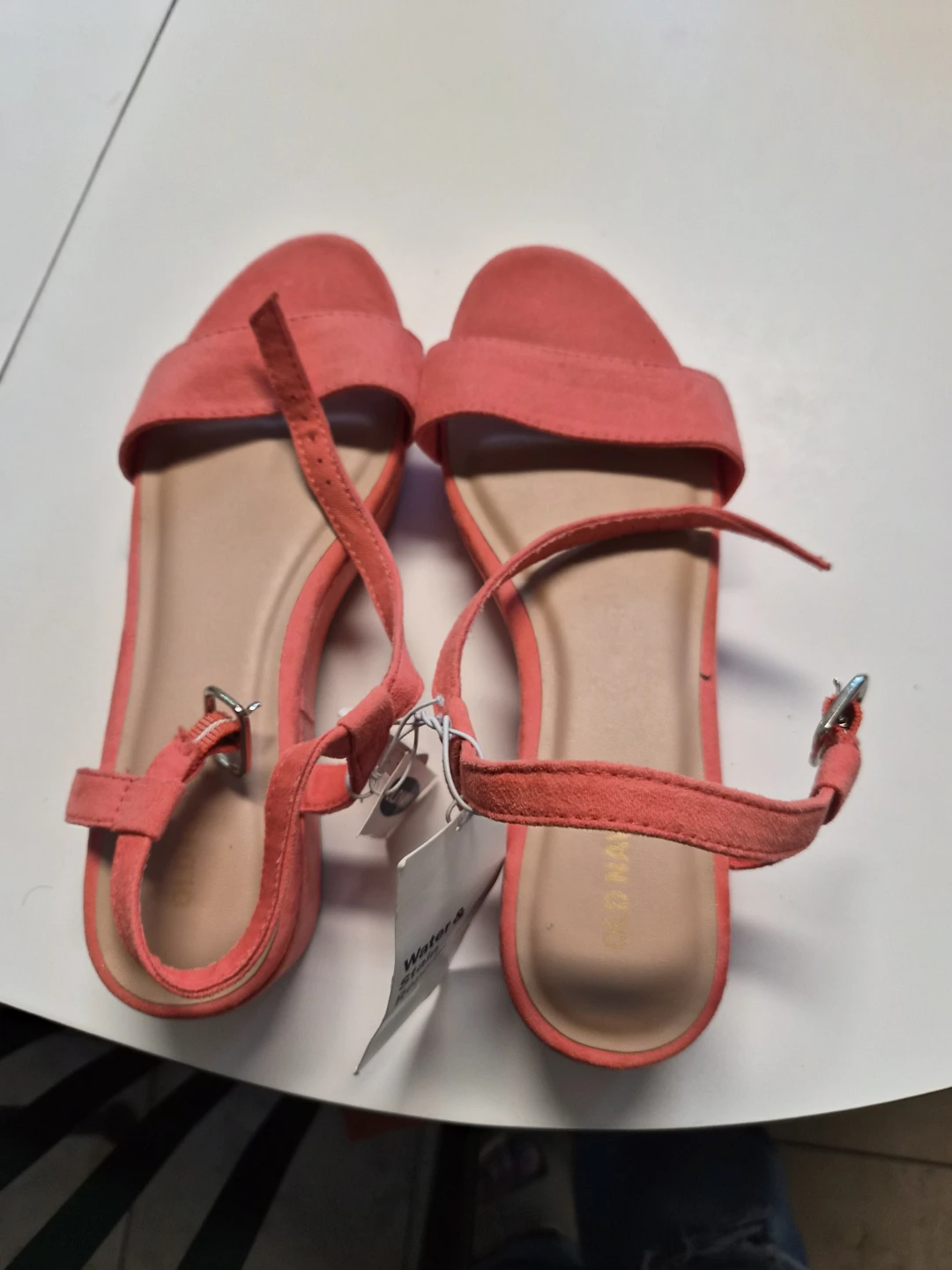 Old Navy Coral Platform Sandals