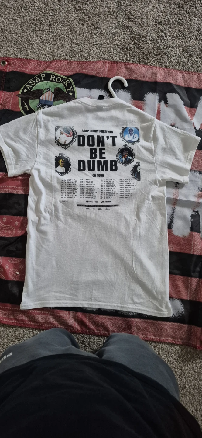 A$AP Rocky Presents Don't Be Dumb Tour T-Shirt & Poster