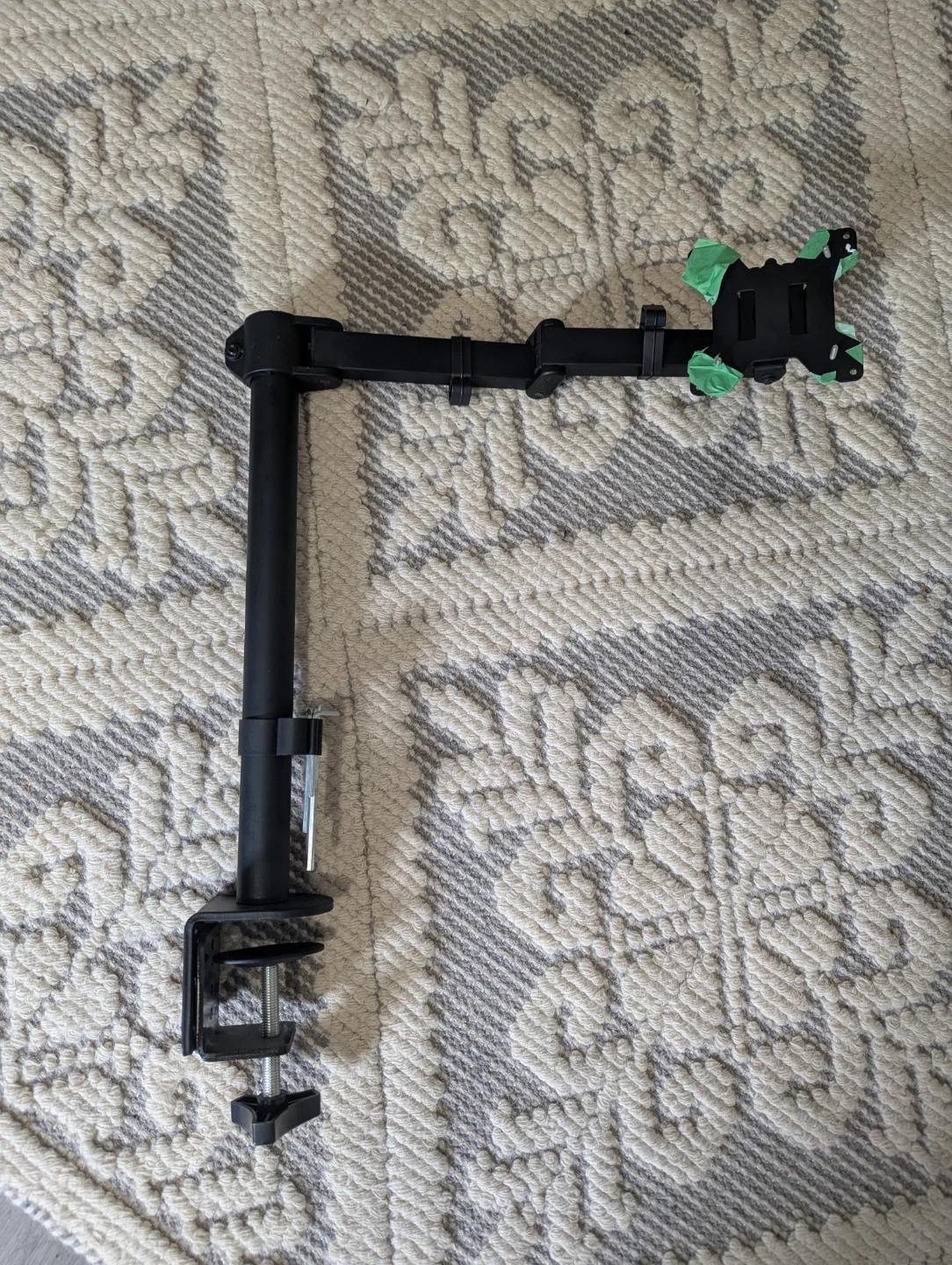 Black Monitor Desk Mount Arm