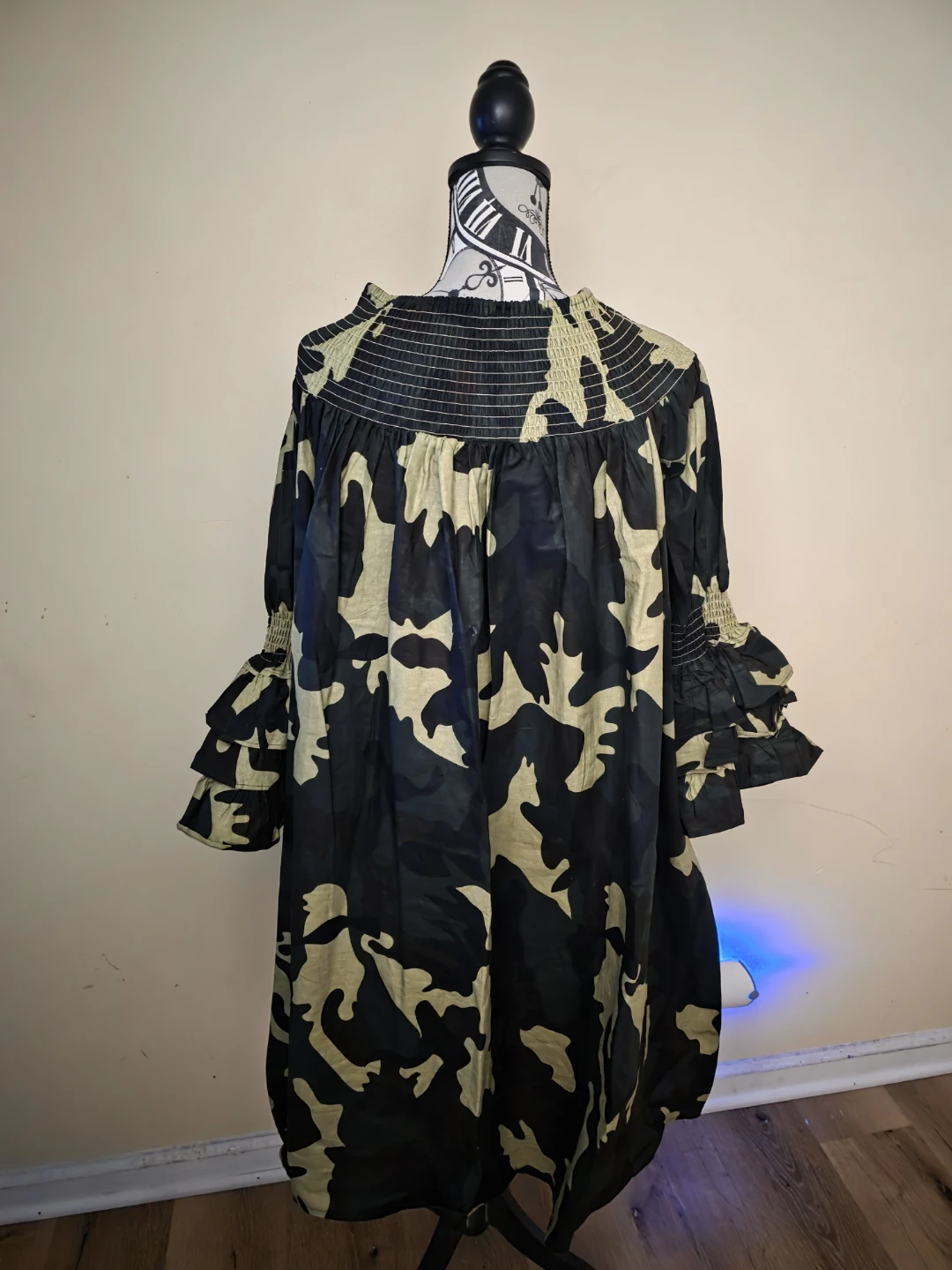 Camo Print Smock Dress - photo 2